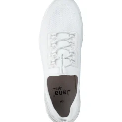 Jana Shoes 24761, Schnürschuhe, Damen, white