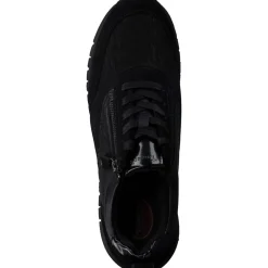 Jana Shoes 83705, Schnürschuhe, Damen, Schwarz