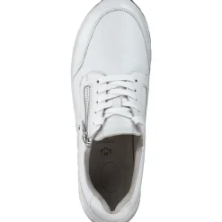 Jana Shoes 83711, Schnürschuhe, Damen, white