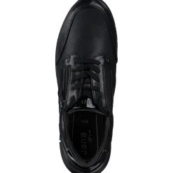 Jana Shoes 23765, Schnürschuhe, Damen, BLACK UNI
