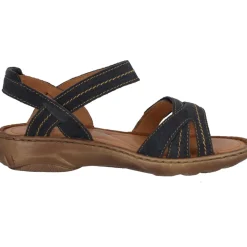 Josef Seibel 64902651/530 HANNAH 02, Keilsandaletten, Damen, Blau/Braun