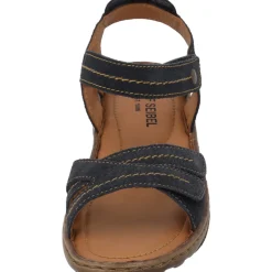 Josef Seibel 64902651/530 HANNAH 02, Keilsandaletten, Damen, Blau/Braun