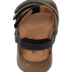 Josef Seibel 7676288, Keilsandaletten, Damen, Schwarz