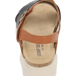 Josef Seibel Celine 03 73403, Keilsandaletten, Damen, SCHWARZ-KOMBI