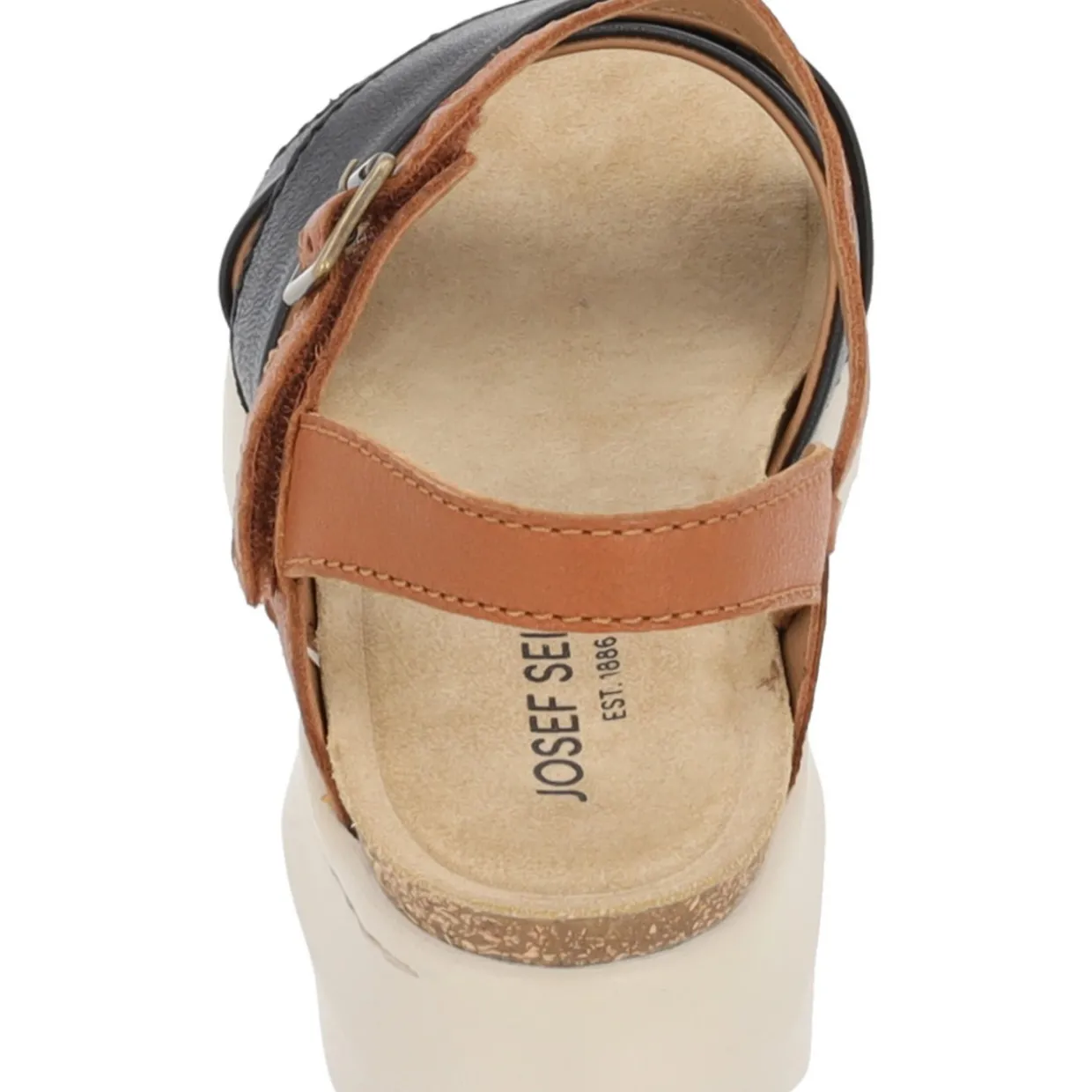 Josef Seibel Celine 03 73403, Keilsandaletten, Damen, SCHWARZ-KOMBI