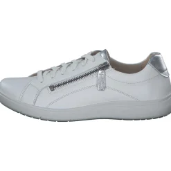 Josef Seibel Megan 01 96301, Schnürschuhe, Damen, WEISS-SILBER
