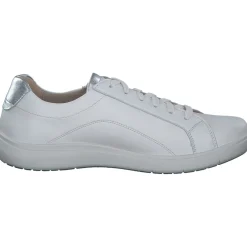 Josef Seibel Megan 01 96301, Schnürschuhe, Damen, WEISS-SILBER