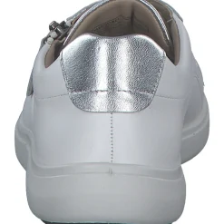 Josef Seibel Megan 01 96301, Schnürschuhe, Damen, WEISS-SILBER