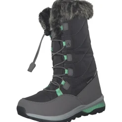 Kamik Prairie NF8057/NF4057, Winterstiefel, Kinder, charcoal/green
