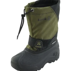 Kamik Snowfox 3WP NF8403/NF4403 M, Winterstiefel, Kinder, Charcoal/green