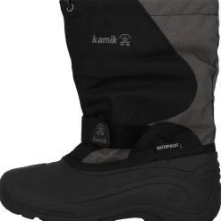 Kamik Snowfox 3WP NF8403/NF4403 M, Winterstiefel, Kinder, Black (Schwarz)