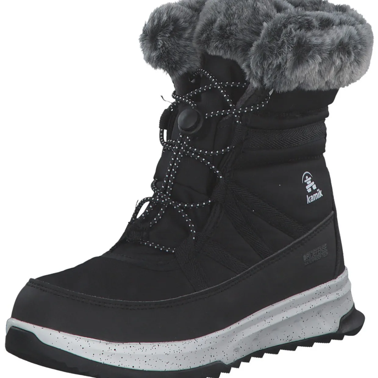 Kamik Stormy NF8457/NF4457, Winterstiefel, Kinder, black