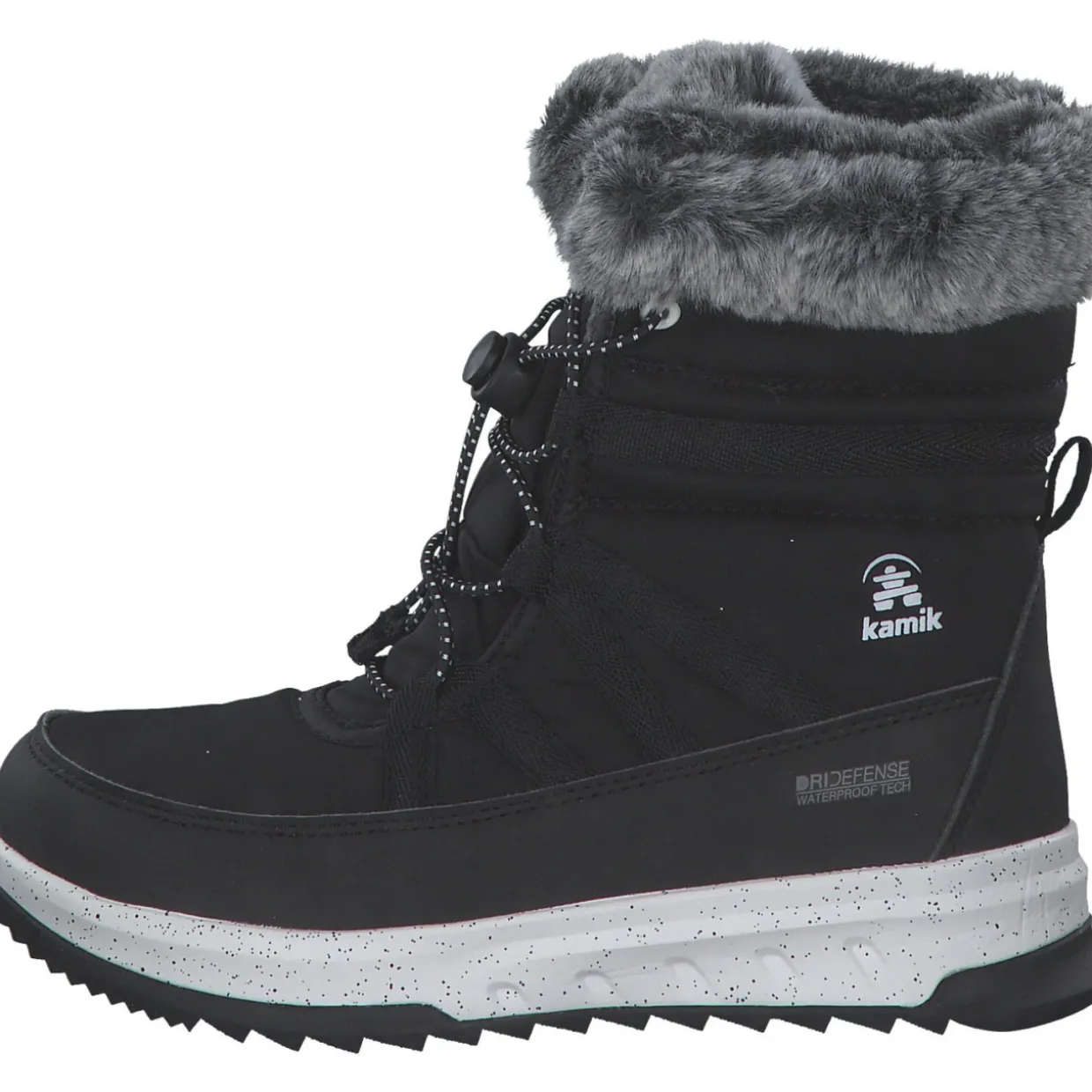 Kamik Stormy NF8457/NF4457, Winterstiefel, Kinder, black