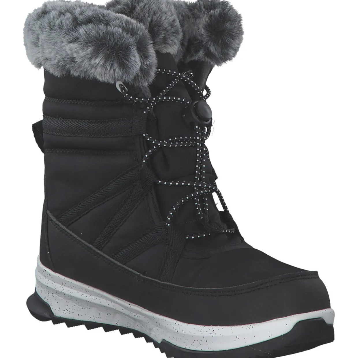 Kamik Stormy NF8457/NF4457, Winterstiefel, Kinder, black