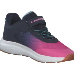 KangaROOS 10171-4204 KB-Rida EV, Sportliche Slipper, Kinder, dark navy/daisy pink