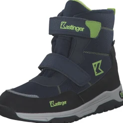 Kastinger 510012-4054 Hagler Mid V KTX, Winterstiefel, Kinder, dk navy/lime