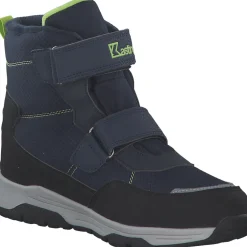 Kastinger 510012-4054 Hagler Mid V KTX, Winterstiefel, Kinder, dk navy/lime