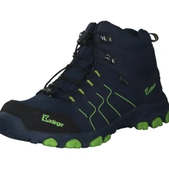 Kastinger 22366, Trekkingschuhe, Kinder, Navy/lime