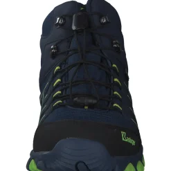 Kastinger 22366, Trekkingschuhe, Kinder, Navy/lime
