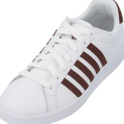 K-Swiss Court Tiebreak 07011, Klassische- & Business Schuhe, Herren, Weiß/Braun