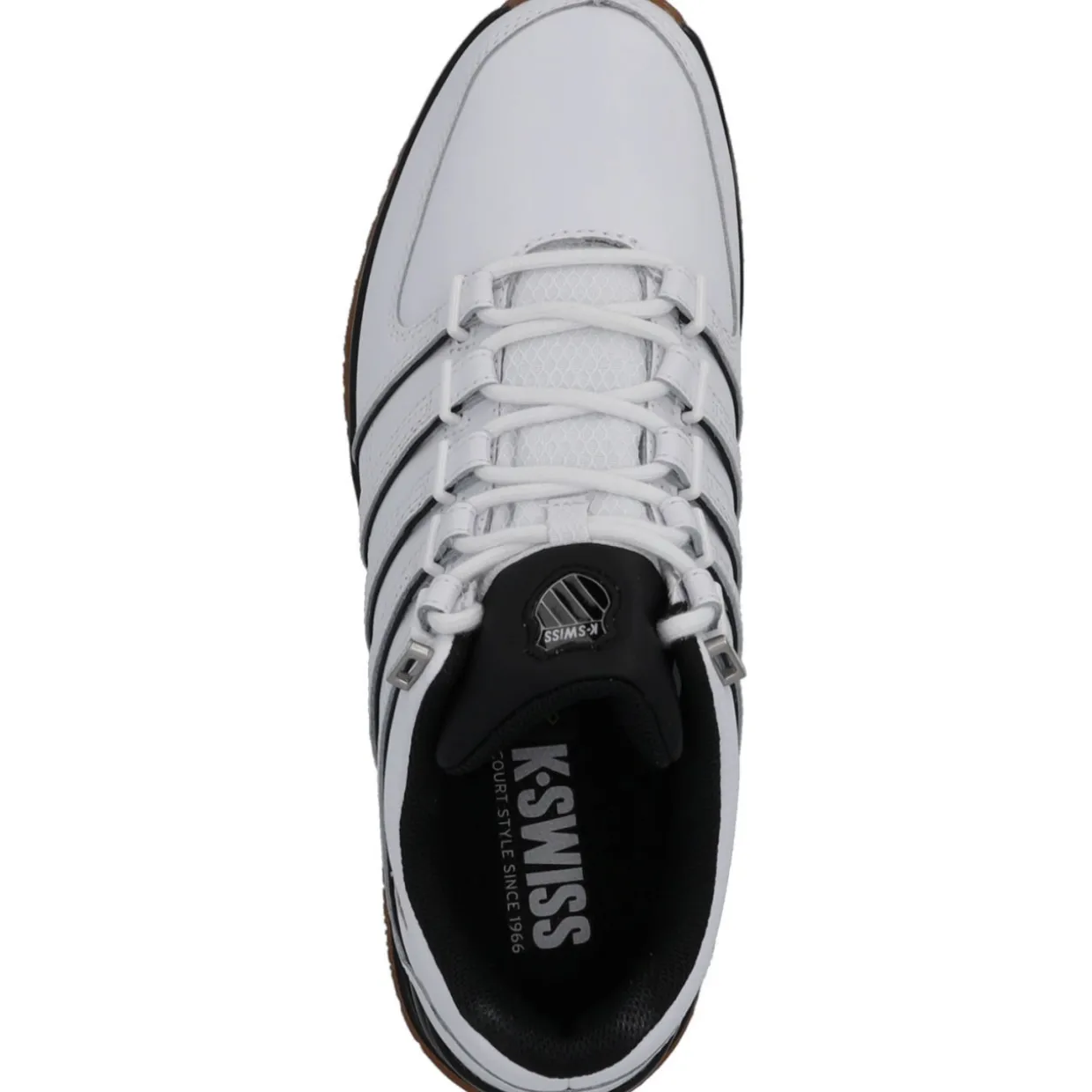 K-Swiss Rinzler 01235, Sneakers Low, Herren, Weiß/Schwarz