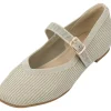 La Strada 2303386-4522, Ballerinas, Damen, beige/silver