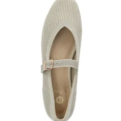 La Strada 2303386-4522, Ballerinas, Damen, beige/silver