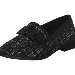 La Strada 2200127, Mokassins, Damen, Schwarz