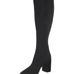 La Strada 2223635-4500 OVERKNEE BOOT, Stiefel, Damen, BLACK /SILVER KNITTED