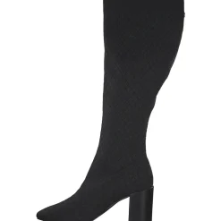 La Strada 2223635-4500 OVERKNEE BOOT, Stiefel, Damen, BLACK /SILVER KNITTED
