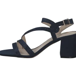 La Strada 2201015, Plateau-Sandaletten, Damen, blau