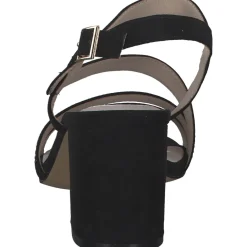 La Strada 2201015, Plateau-Sandaletten, Damen, black micro + stone