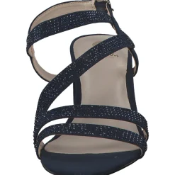 La Strada 2201015, Plateau-Sandaletten, Damen, blau