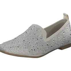 La Strada 2031004, Slipper, Damen, beige knitted stones