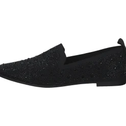 La Strada 2031004, Slipper, Damen, black knitted