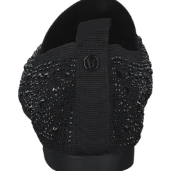 La Strada 2031004, Slipper, Damen, black knitted