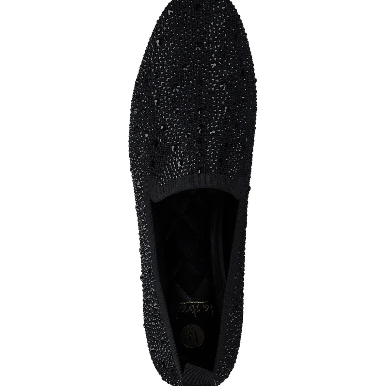 La Strada 2031004, Slipper, Damen, black knitted