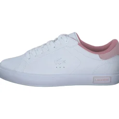 Lacoste Powercourt 49SFA0085, Schnürschuhe, Damen, WHITE/PINK