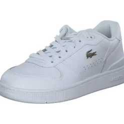 Lacoste T-Clip 48SFA0038, Schnürschuhe, Damen, white/gold