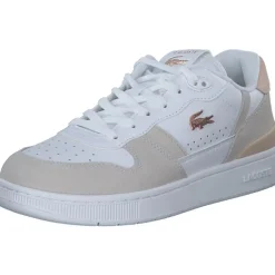 Lacoste T-Clip 48SFA0043, Schnürschuhe, Damen, white/lt pink