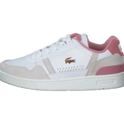 Lacoste T-Clip 47SFA0082, Schnürschuhe, Damen, weiß / light pink