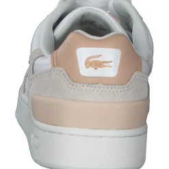 Lacoste T-Clip 44SFA0063, Schnürschuhe, Damen, White / Light Pink / Beige