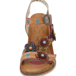 Laura Vita Bonito 524, Plateau-Sandaletten, Damen, Braun