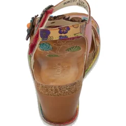 Laura Vita Bonito 524, Plateau-Sandaletten, Damen, Braun