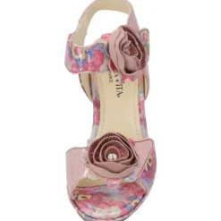 Laura Vita Hicao 624, Plateau-Sandaletten, Damen, Rosa