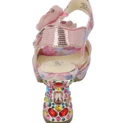 Laura Vita Hicao 624, Plateau-Sandaletten, Damen, Rosa