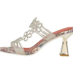 Laura Vita Leslyo 06, Plateau-Pantoletten, Damen, orange