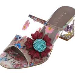 Laura Vita Luciao 16, Plateau-Pantoletten, Damen, Grau