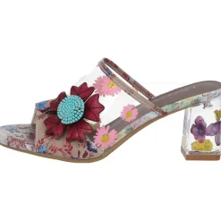 Laura Vita Luciao 16, Plateau-Pantoletten, Damen, Grau