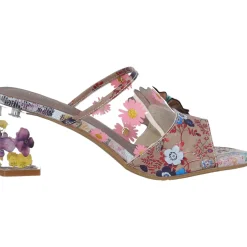 Laura Vita Luciao 16, Plateau-Pantoletten, Damen, Grau